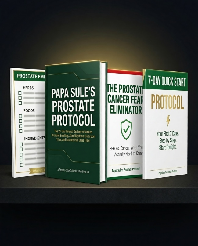 Papa Sule's Prostate Protocol, Complete Bundle with 3 Bonuses