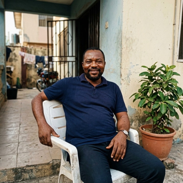 Photo of Chukwudi, the author of this post