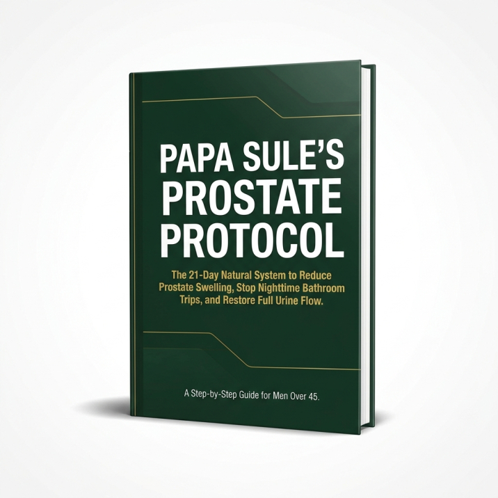 Papa Sule's Prostate Protocol, PDF Guide Mockup