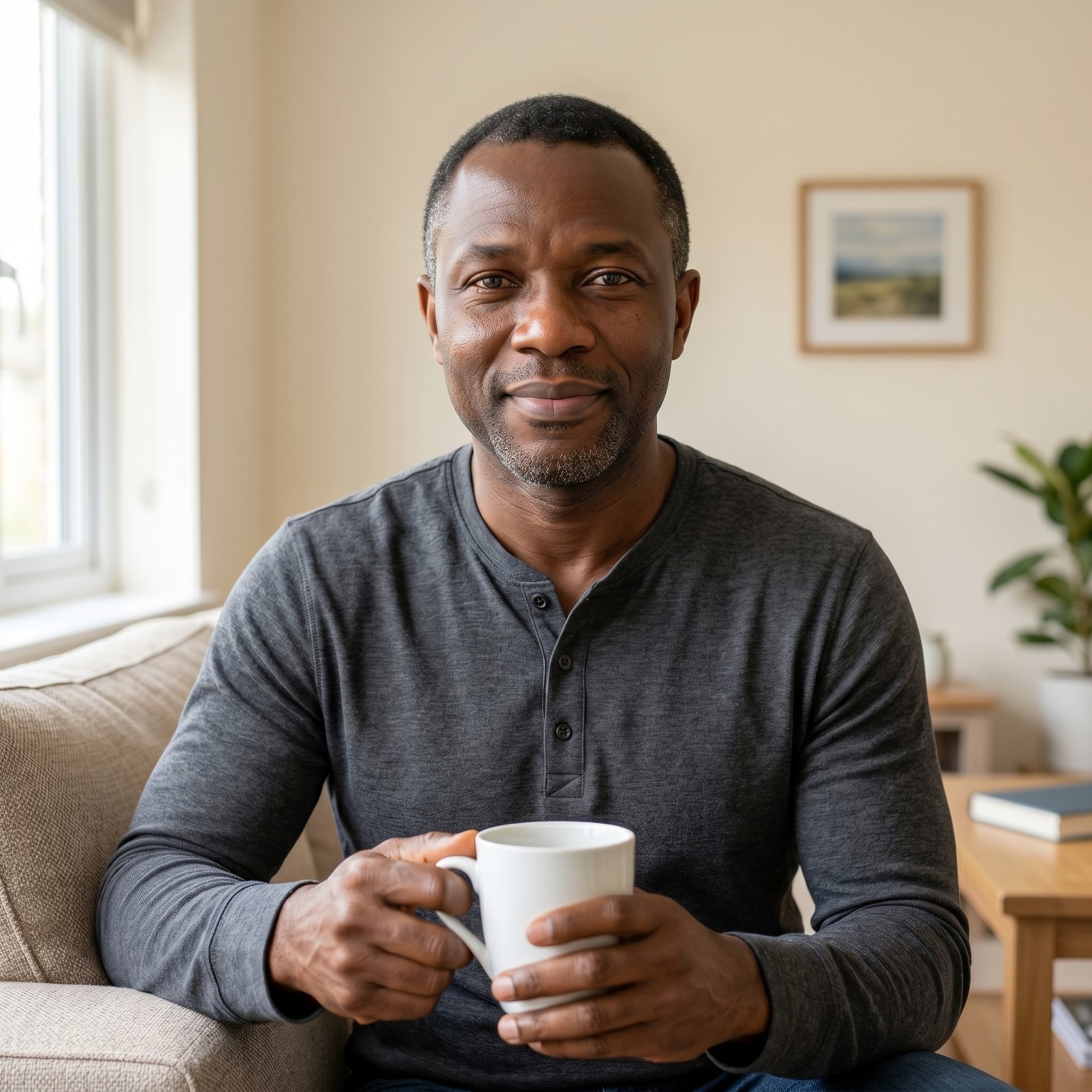 Chukwudi in a casual setting
