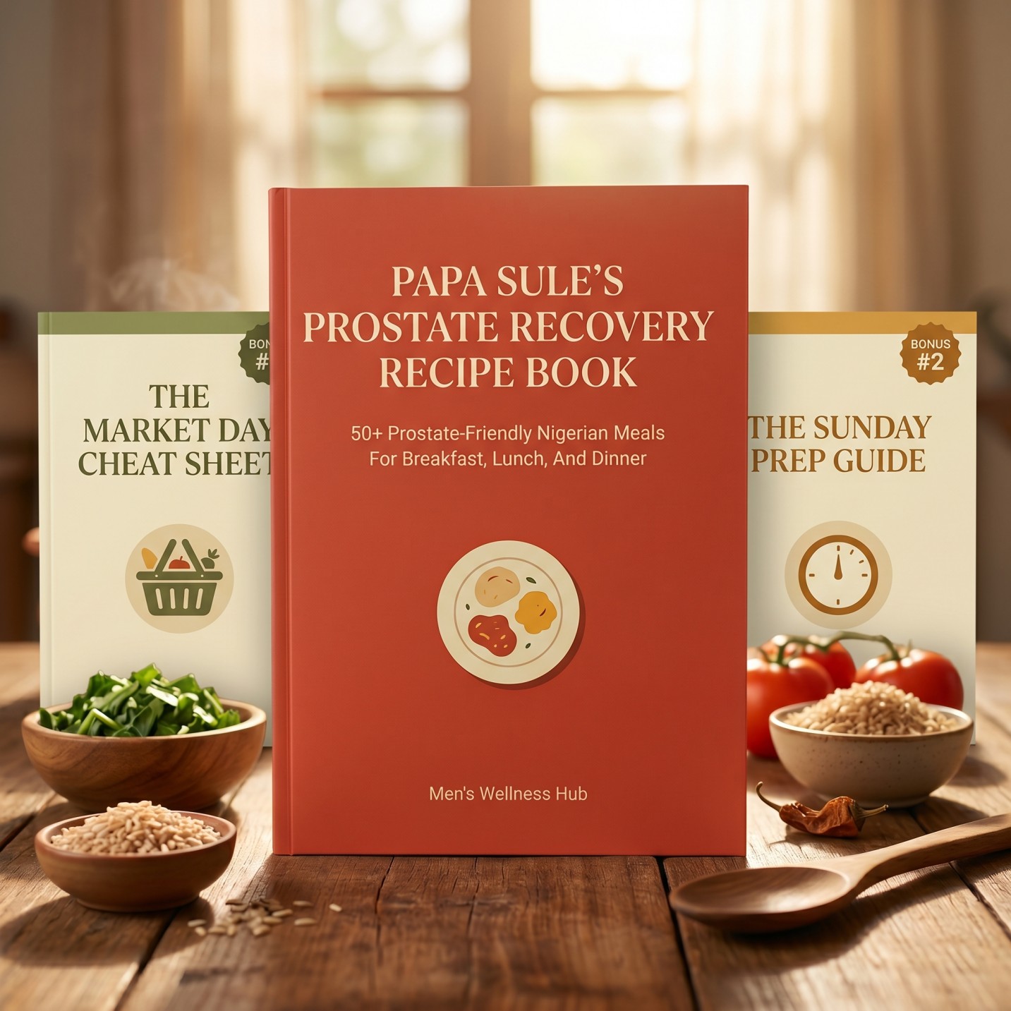 The Prostate Recovery Recipe Book Complete Bundle - Recipe Book Plus 2 Free Bonuses